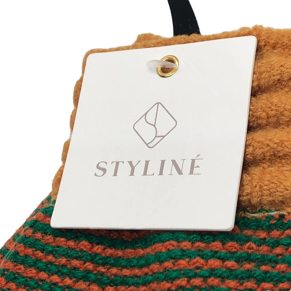 STYLINE Smart Touch Color Block Pattern Gloves -OS fits up to Large